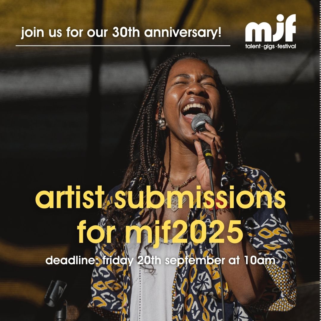 Closing soon! Apply to play Manchester Jazz Festival 2025